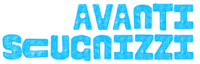 logo avanti scugnizzi azzuro